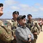 Subsecretario Galo Eidelstein monitoreó en terreno el despliegue de las FF.AA. en la región de Valparaíso