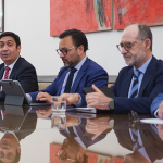 Subsecretario para las Fuerzas Armadas Galo Eidelstein asiste a reunión de coordinación por elecciones 2025