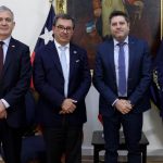 Subsecretario Bolívar participa en saludos protocolares de embajador de Israel a ministro de Defensa Nacional