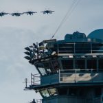 El portaaviones USS Nimitz recibe al Presidente José Antonio Kast