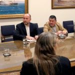 Asociaciones de funcionarios se reúnen con Subsecretario Bolívar