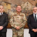 Subsecretario para las Fuerzas Armadas sostiene reunión de trabajo con el Comandante en Jefe del Ejército